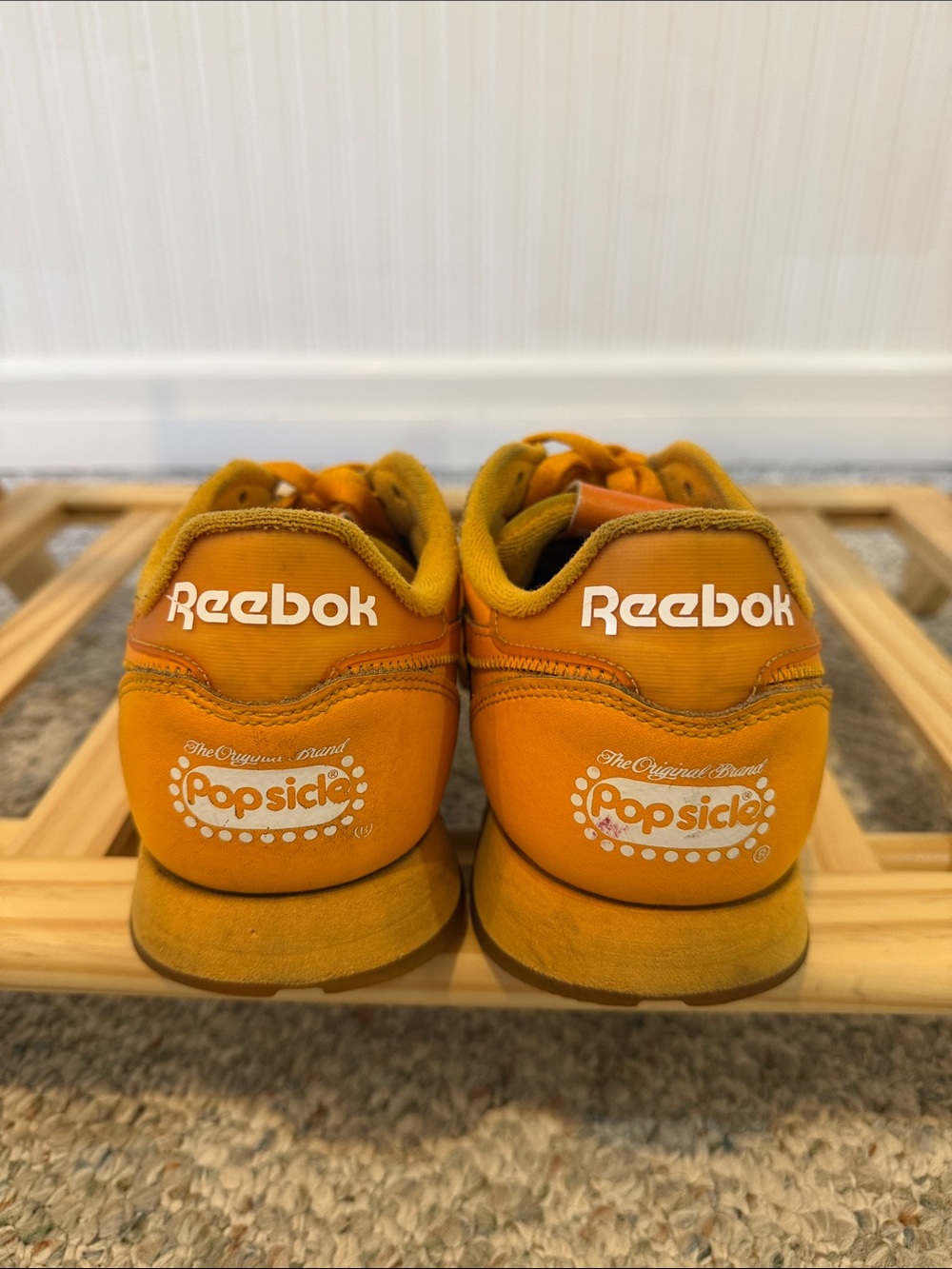 Reebok Classic Limited Edition Popsicle Shoes Men's Orange US 10.5 EU 44 UK 9.5 - Picture 5 of 7